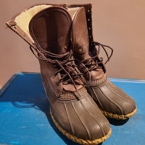 LL Bean Duck Boots Insulated Mens